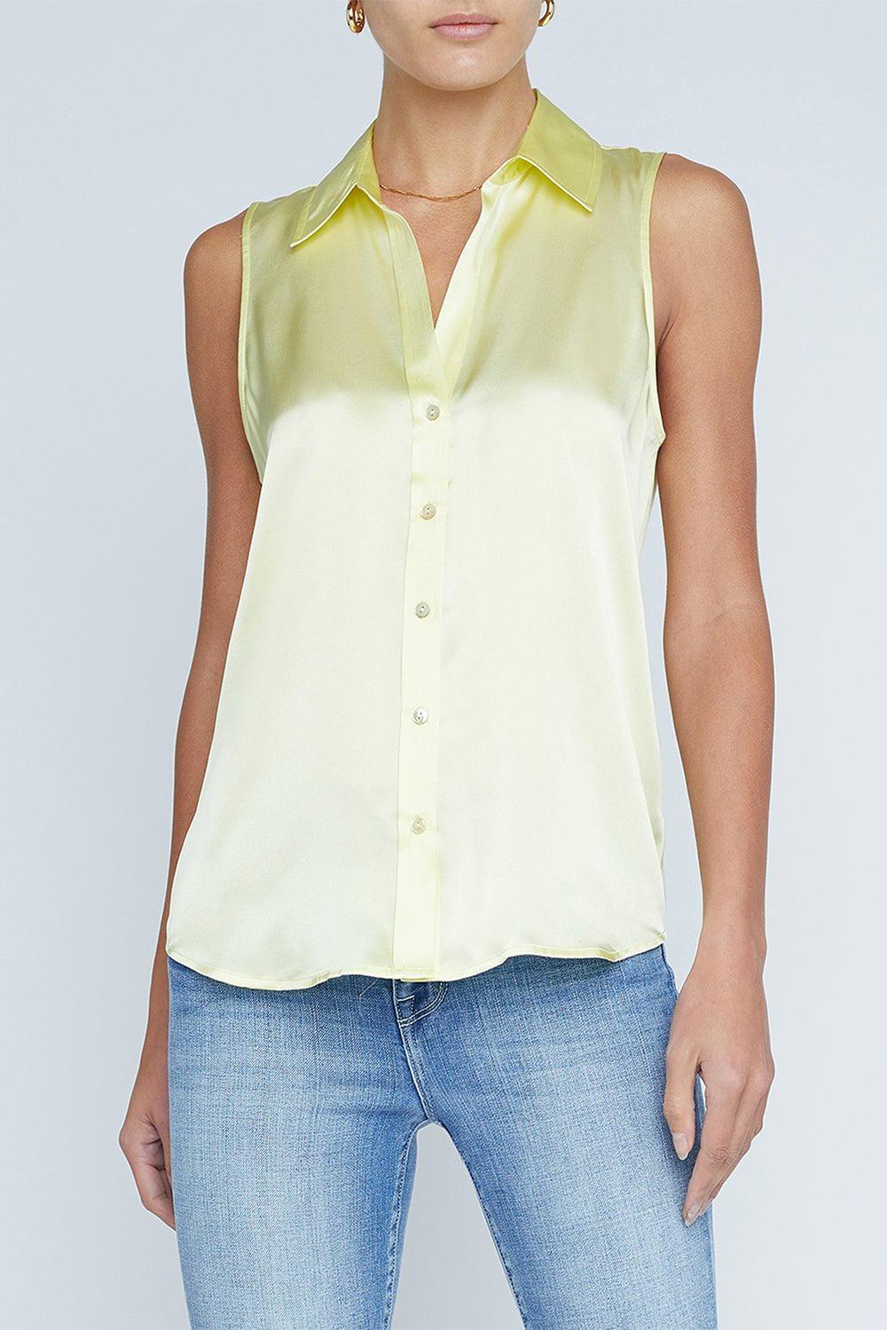Emmy Blouse - Yellow Sorbet - Image 2