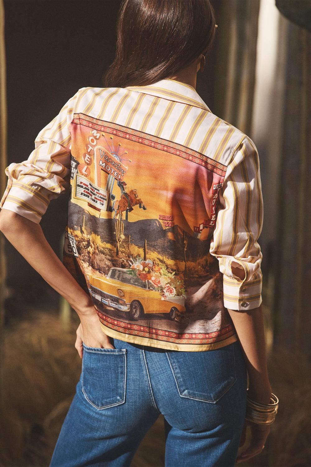 Fawn Scarf Blouse - Image 5