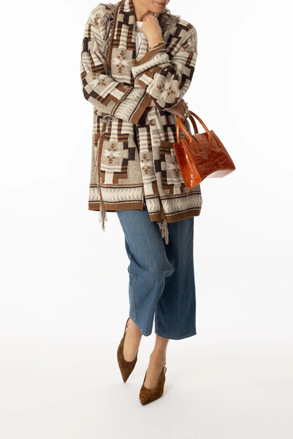Jair Long Fringe Cardigan - Image 3
