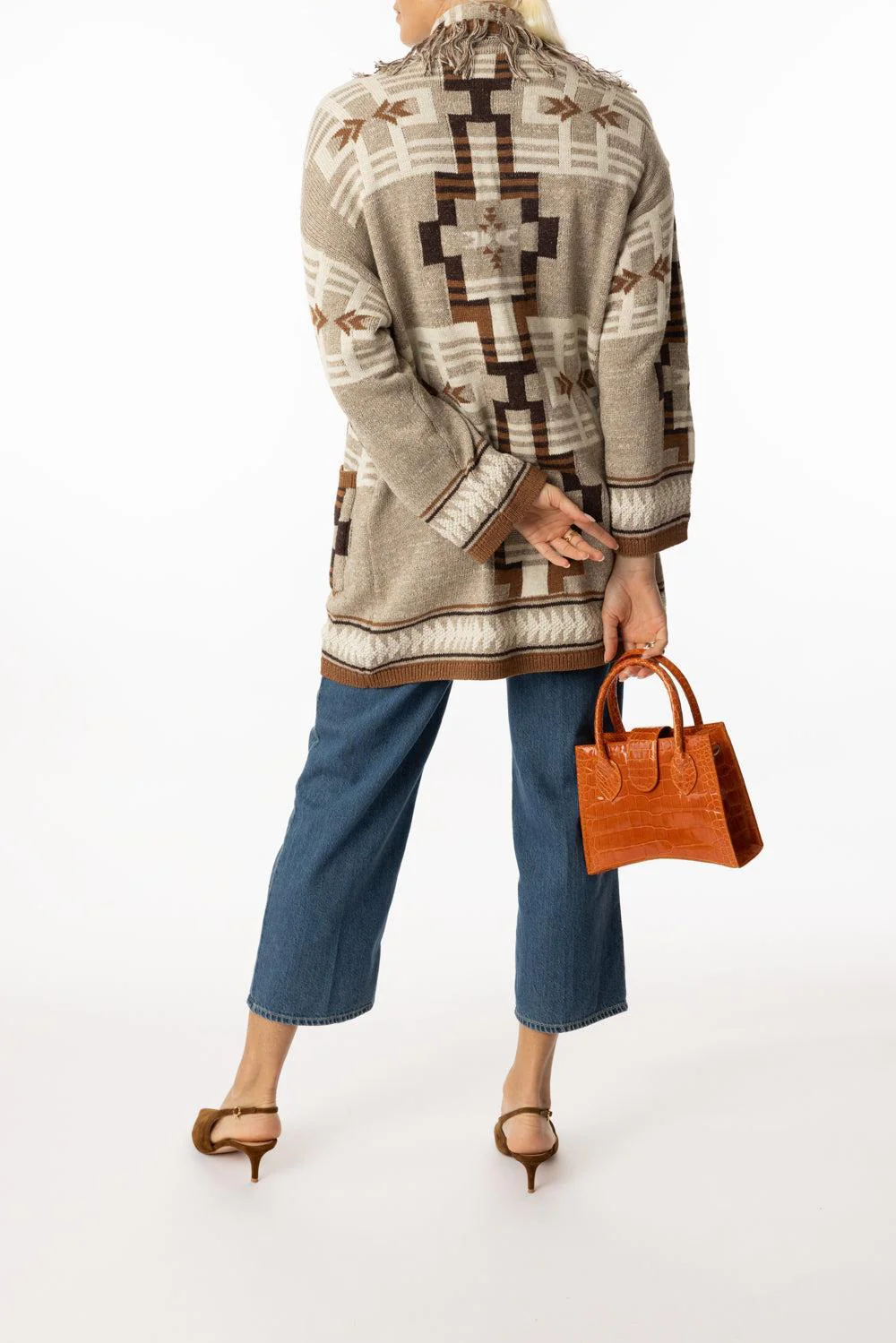 Jair Long Fringe Cardigan - Image 4