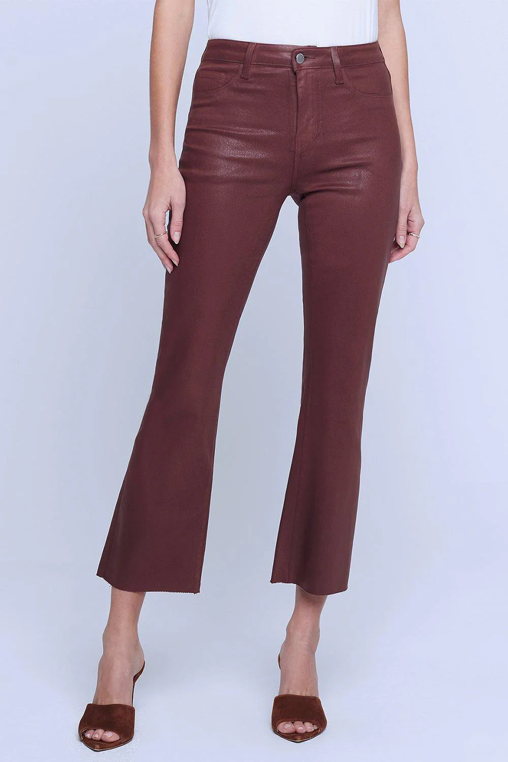Kendra Flare Jeans - Dark Cinnamon