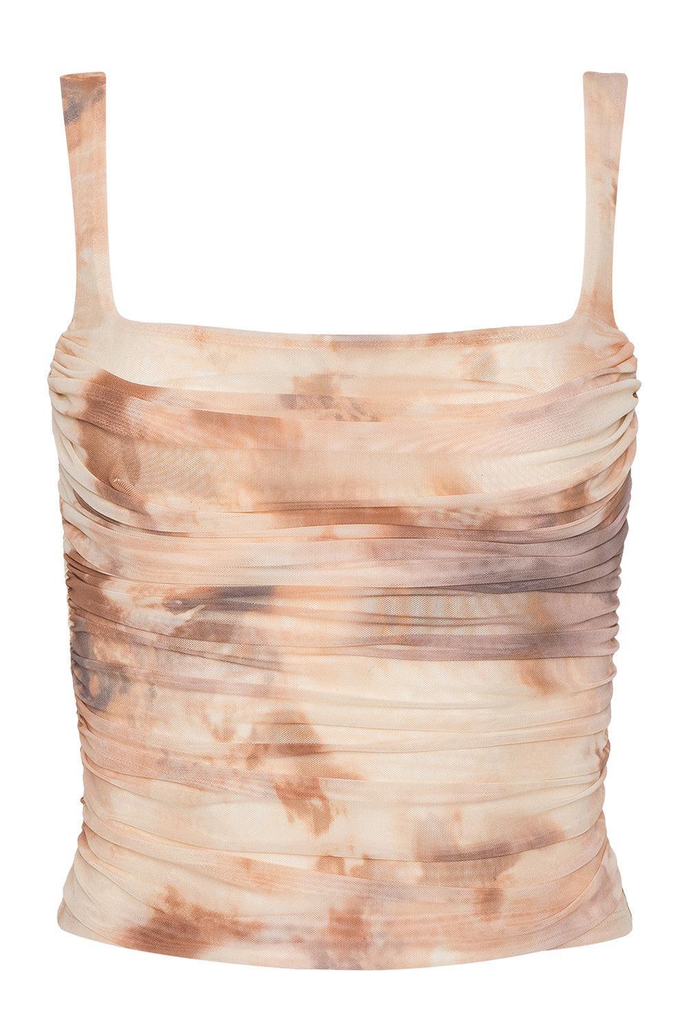 Rasha Shirred Tank