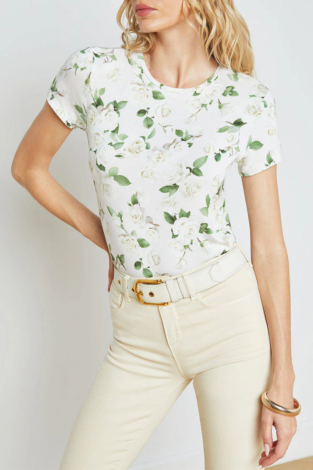 Ressi Tee - Soft Floral - Image 2