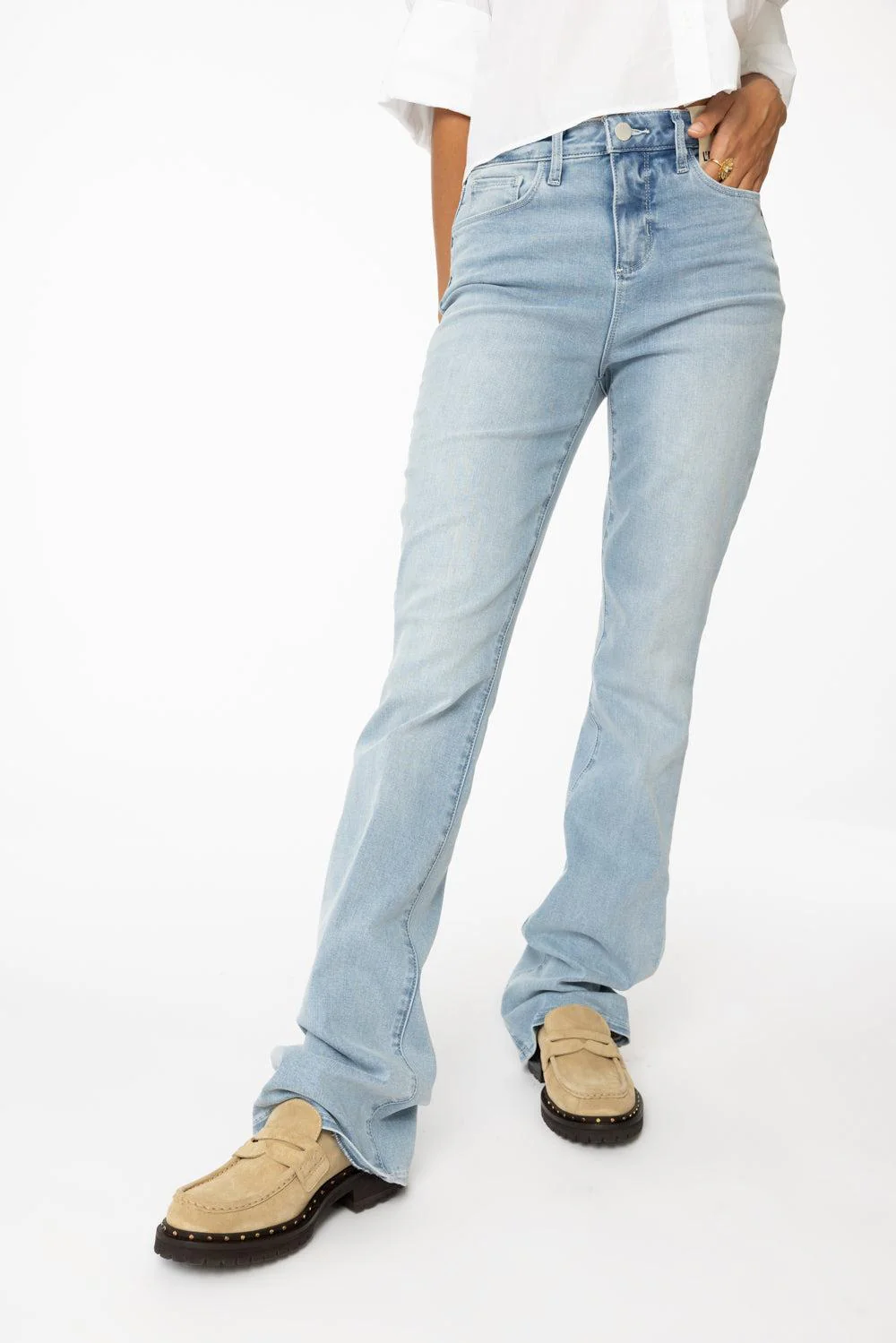 Selma Sleek Baby Boot Jeans - Image 3