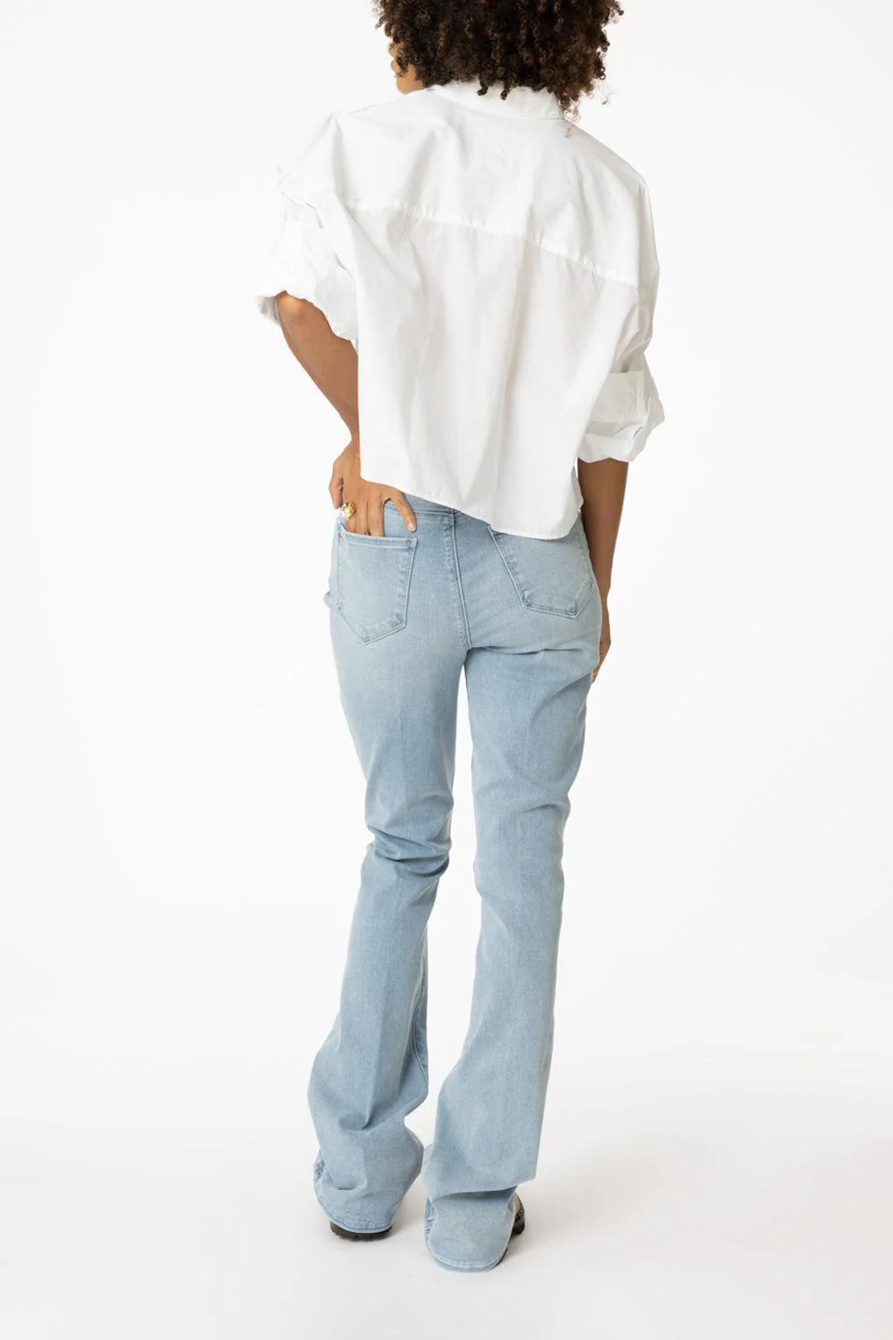 Selma Sleek Baby Boot Jeans - Image 4