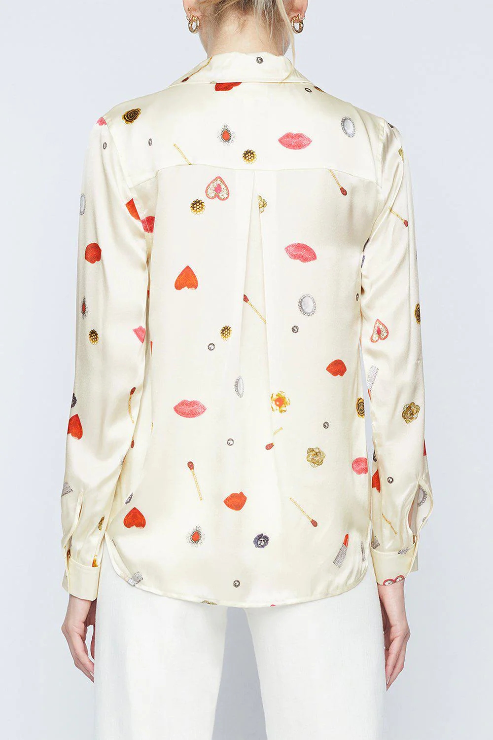 Tyler Blouse - Champagne Hearts - Image 5
