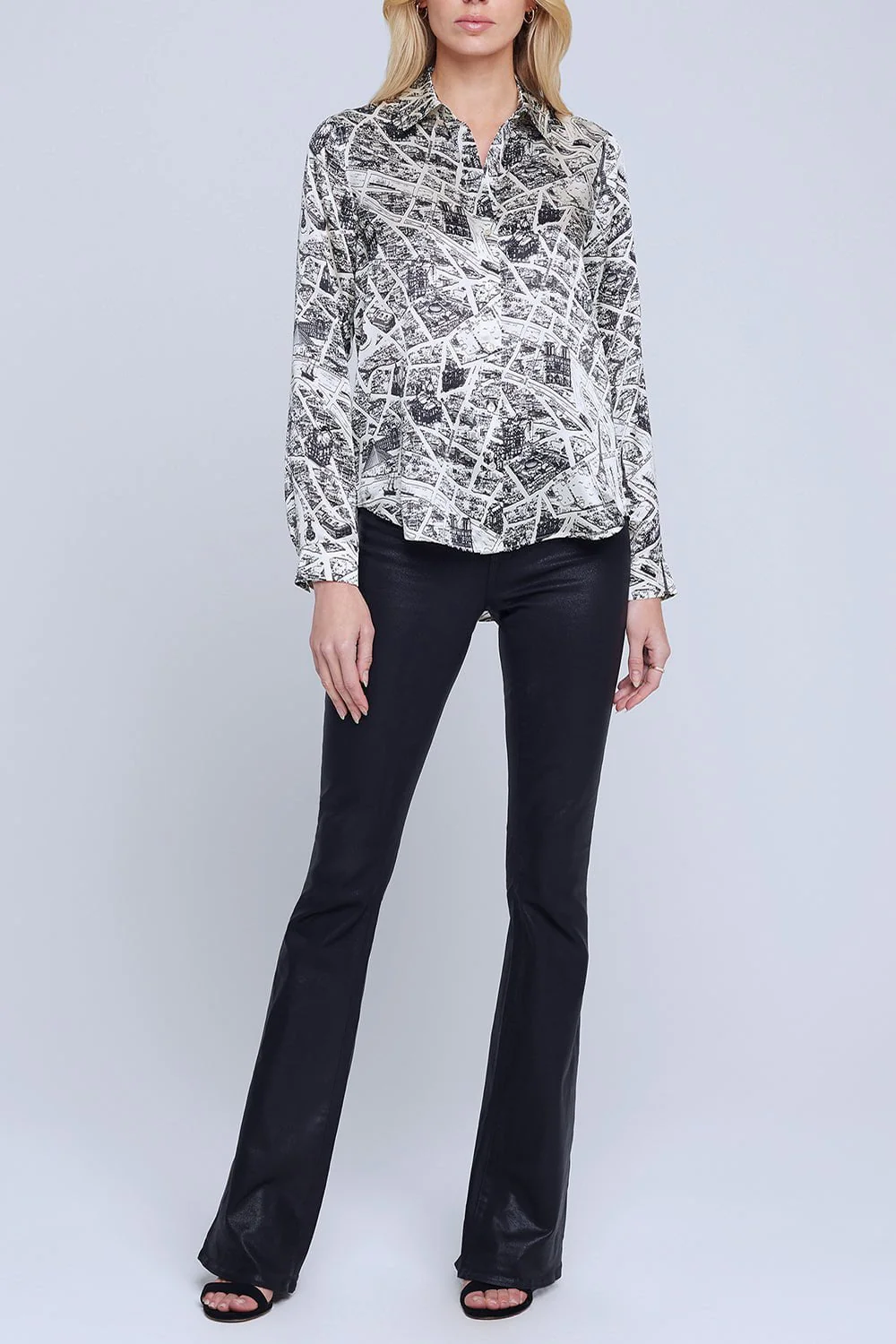 Tyler Blouse - Paris Map - Image 2