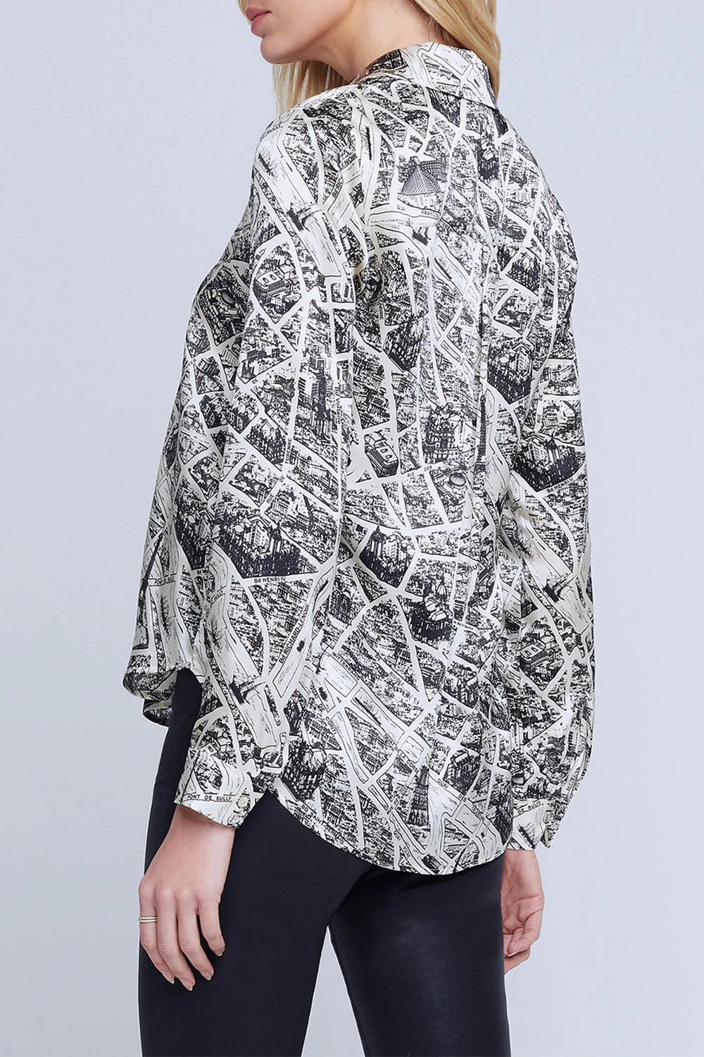 Tyler Blouse - Paris Map - Image 4