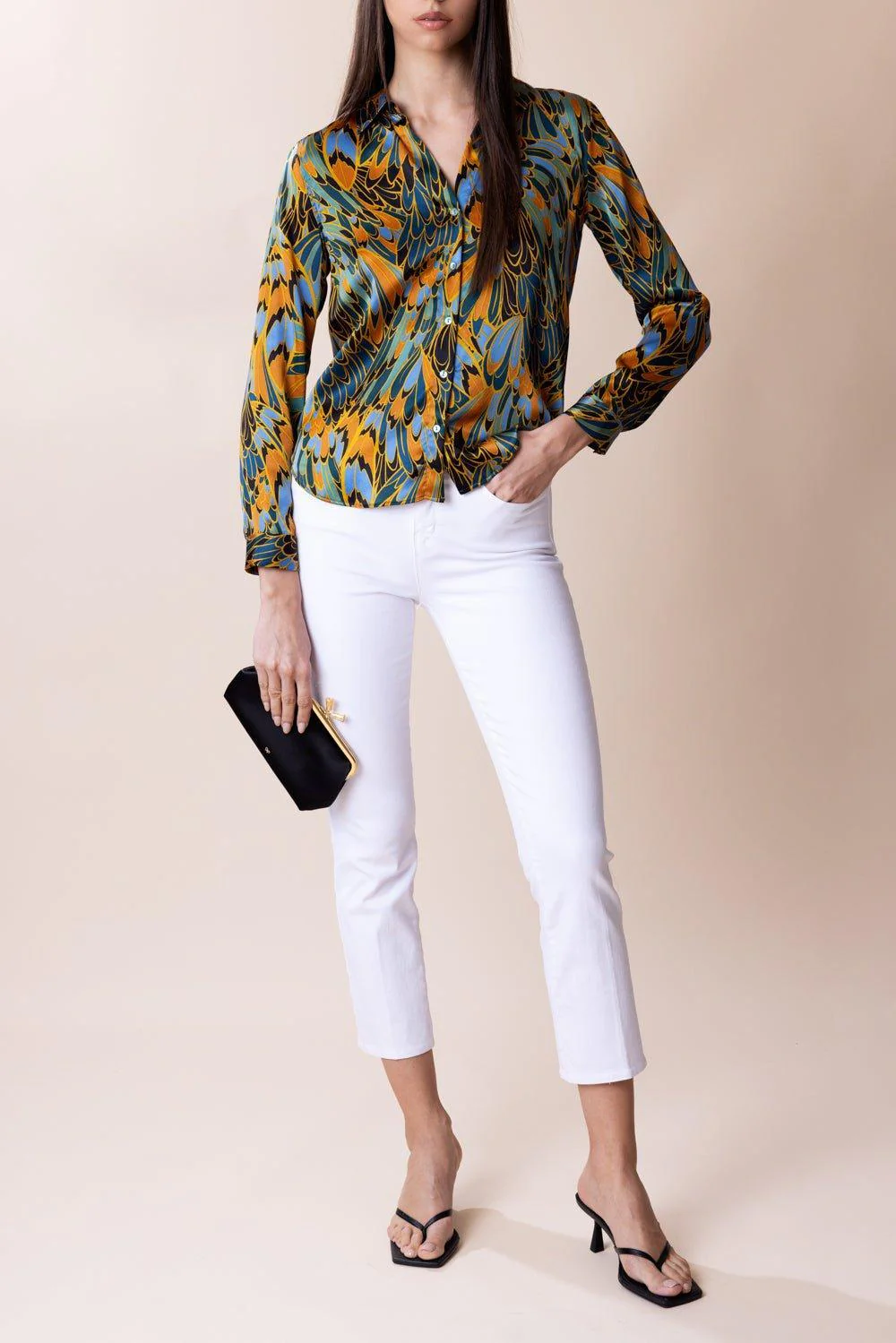 Tyler Blouse - Parrot Feather - Image 2