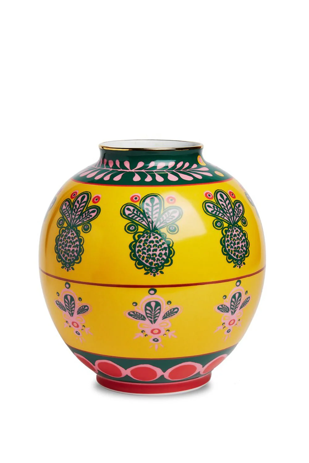 Bubble Vase - Pineapple Giallo
