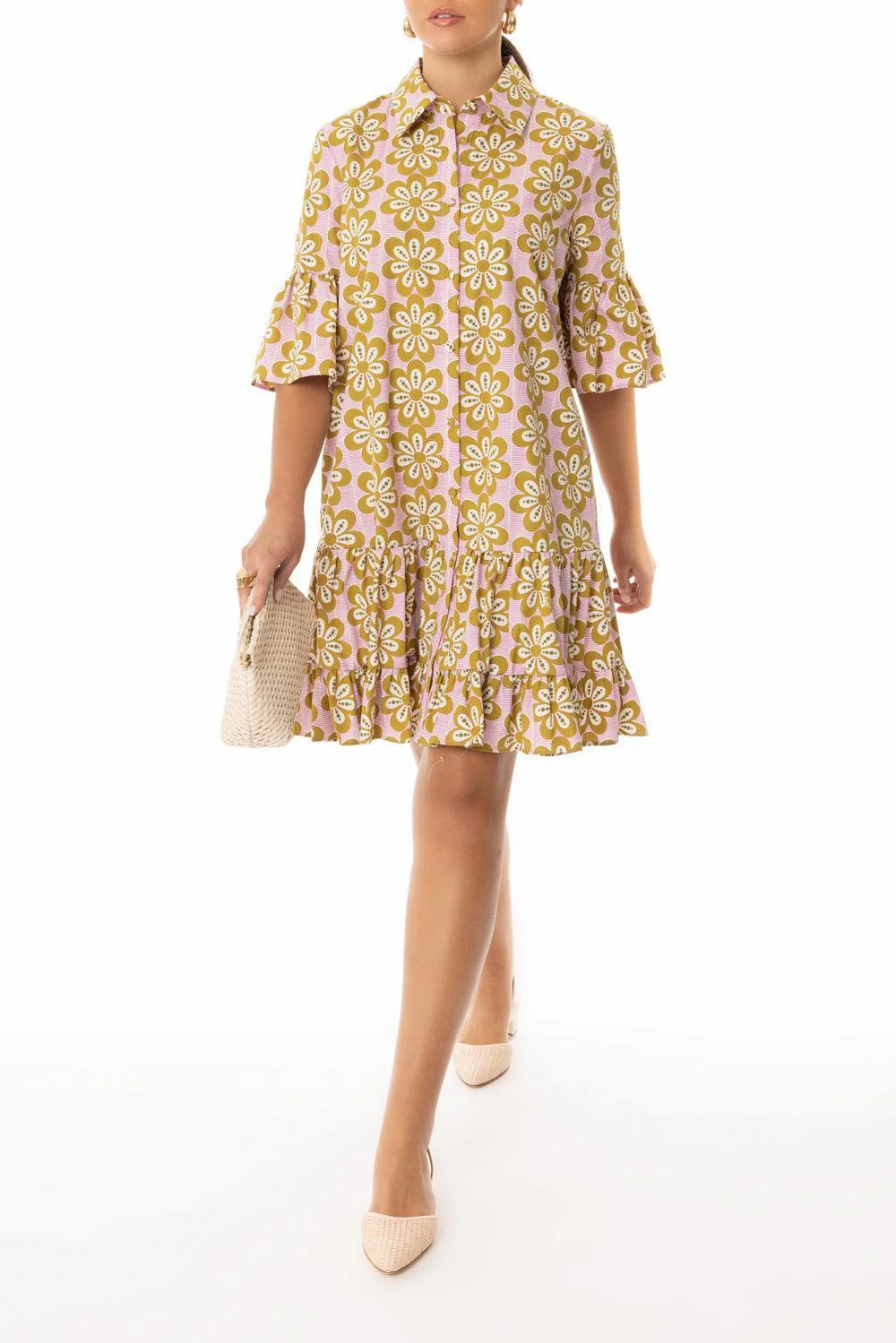 Choux Dress - Caper - Image 2