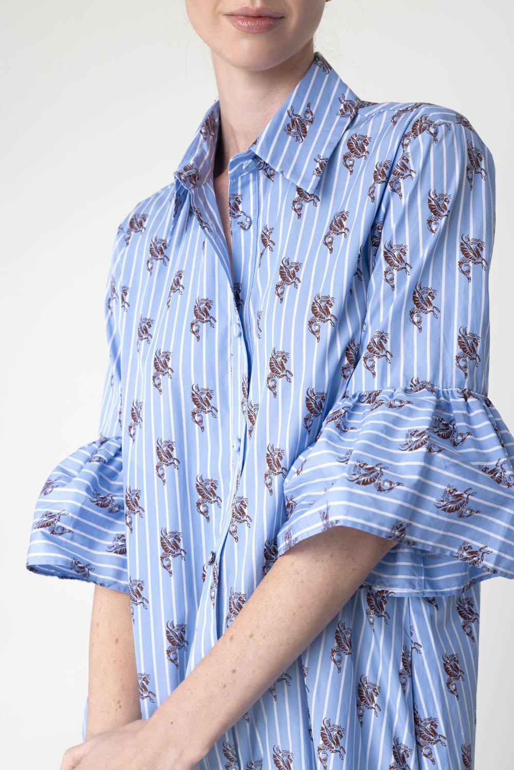 Choux Dress - Gryphos Light Blue - Image 3