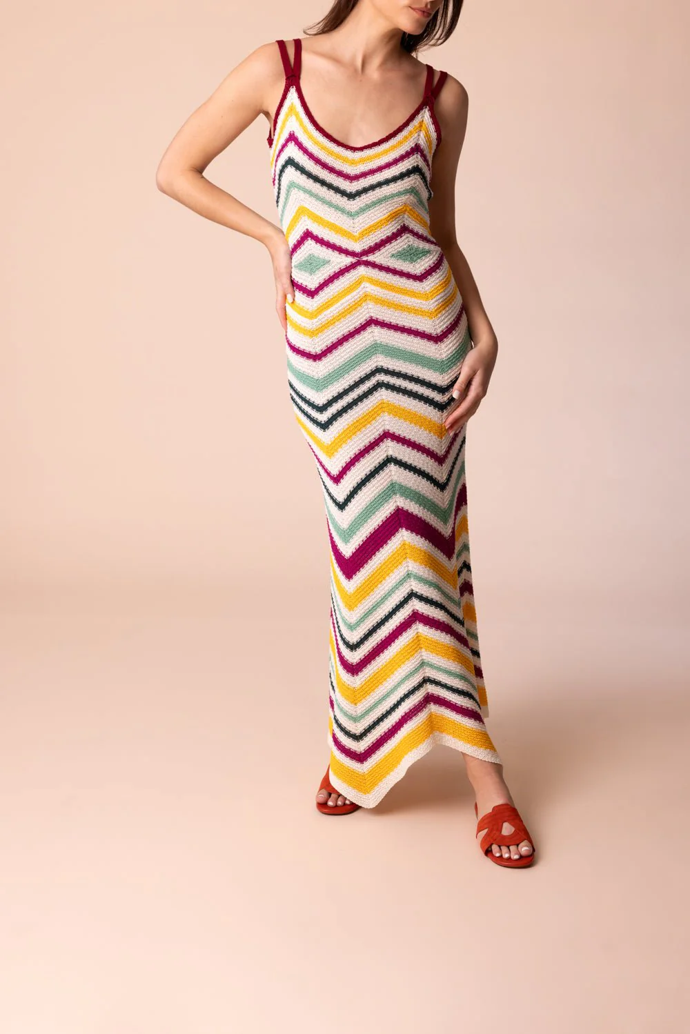 Dazzling Knit Dress - Image 2