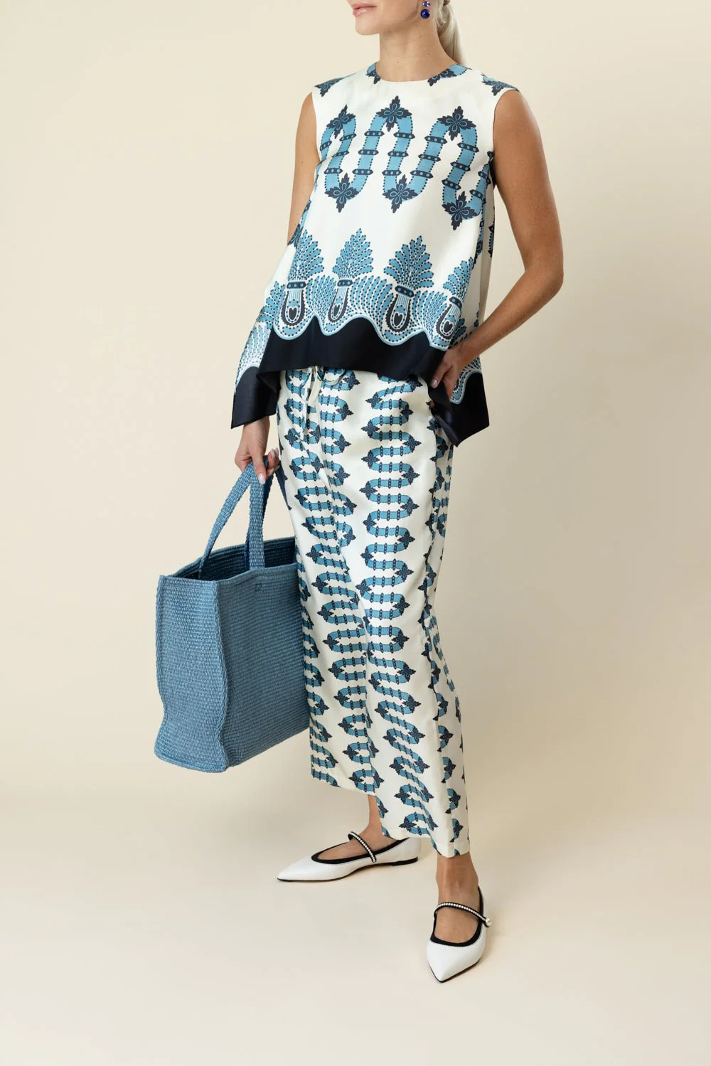 DRAWSTRING PANT - SCIROCCO - Image 2