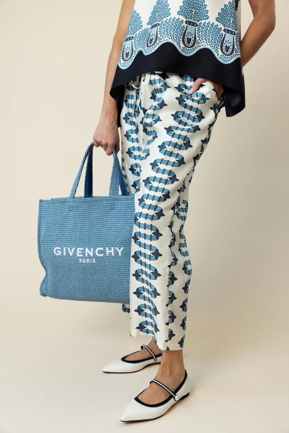 DRAWSTRING PANT - SCIROCCO - Image 3