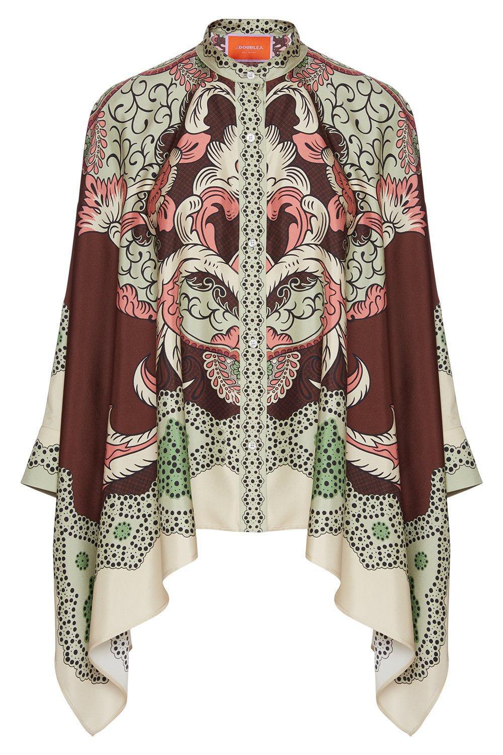 Foulard Shirt - Portal Placée Brown