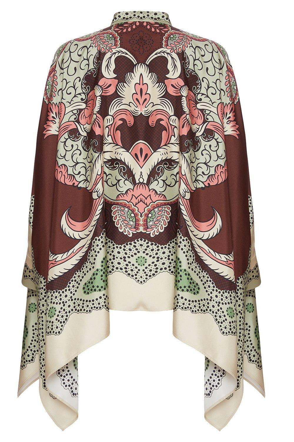 Foulard Shirt - Portal Placée Brown - Image 5