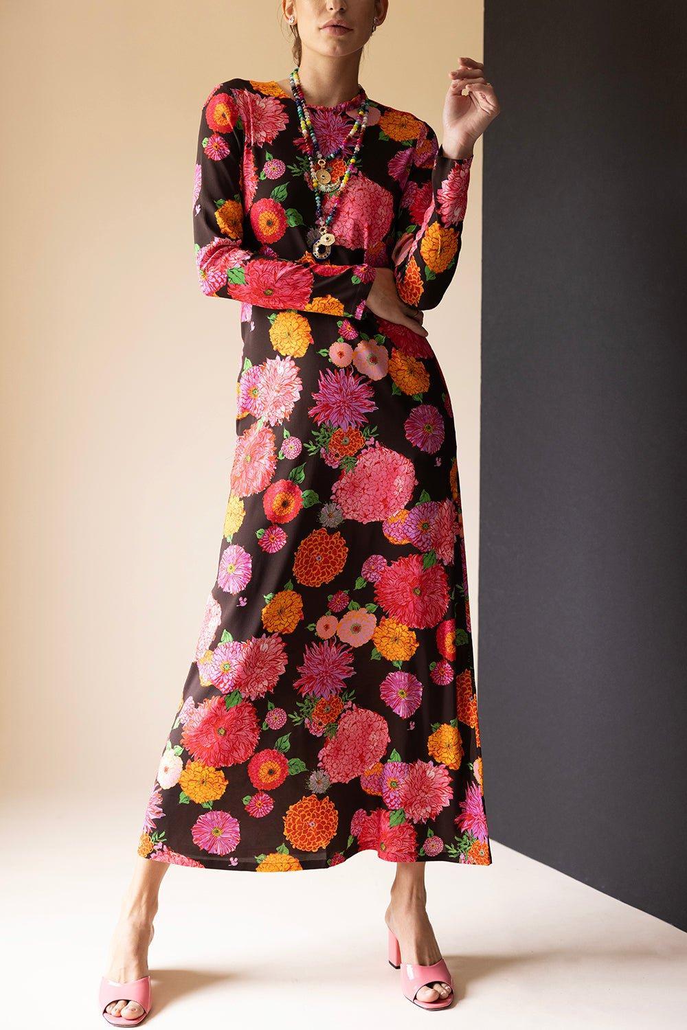 Long Sleeve Swing Dress - Gyn - Image 3