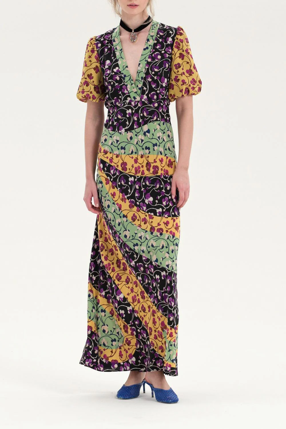 Marlene Dress - Honeysuckle Tricolor Placee - Image 2