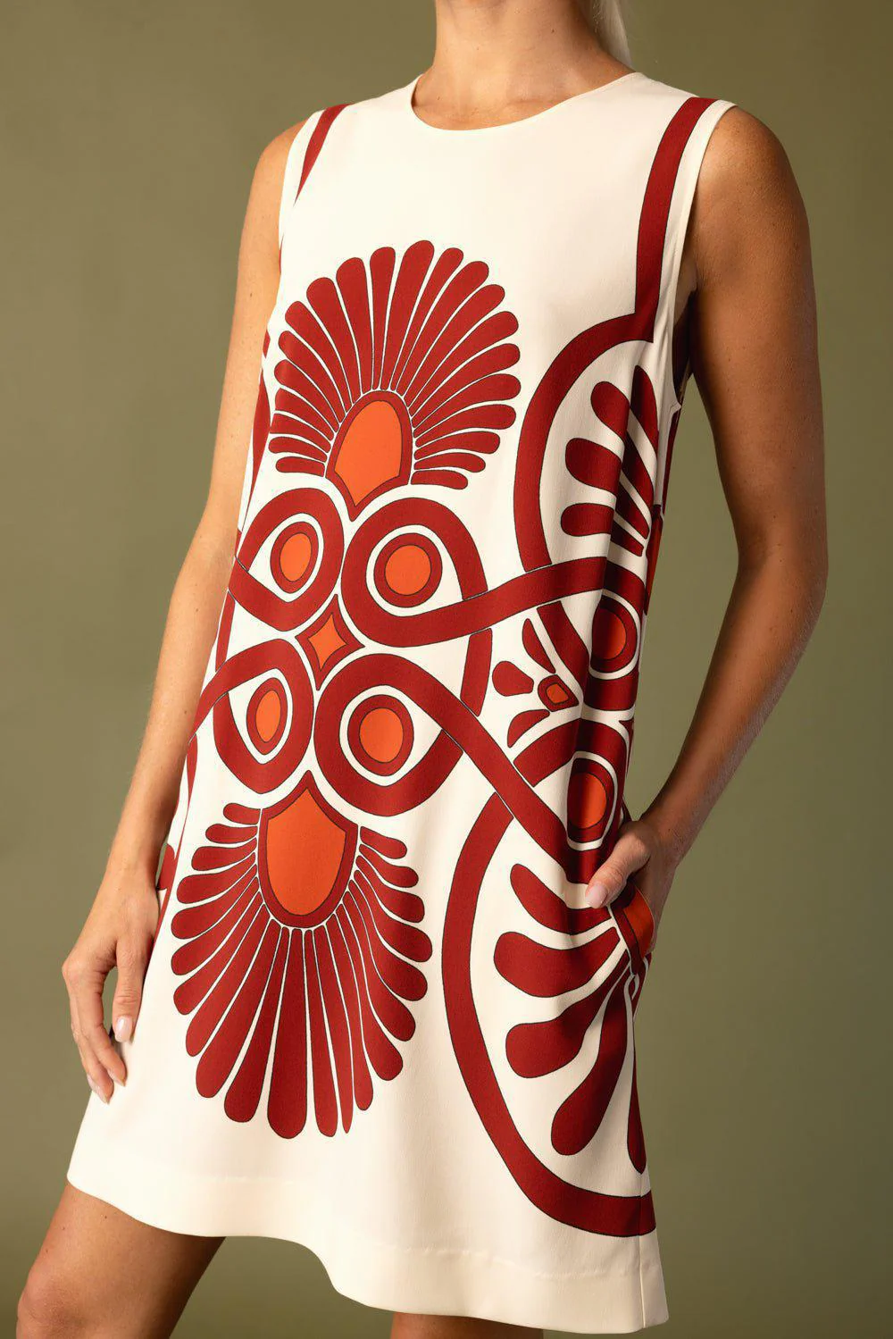 STRETCH TUNIC - MEDALLION PLACÉE - Image 3