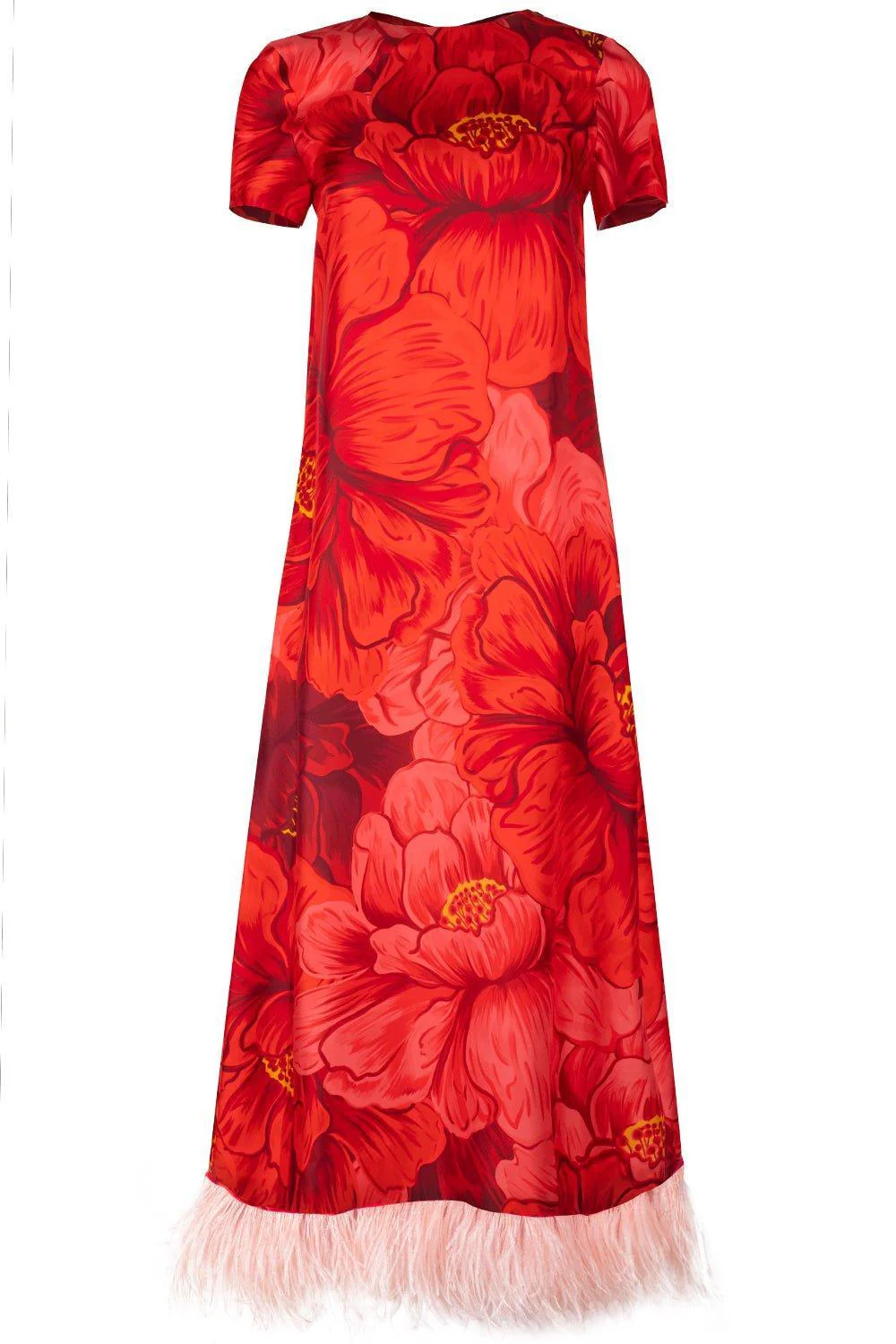 Swing Dress - Ruby Red