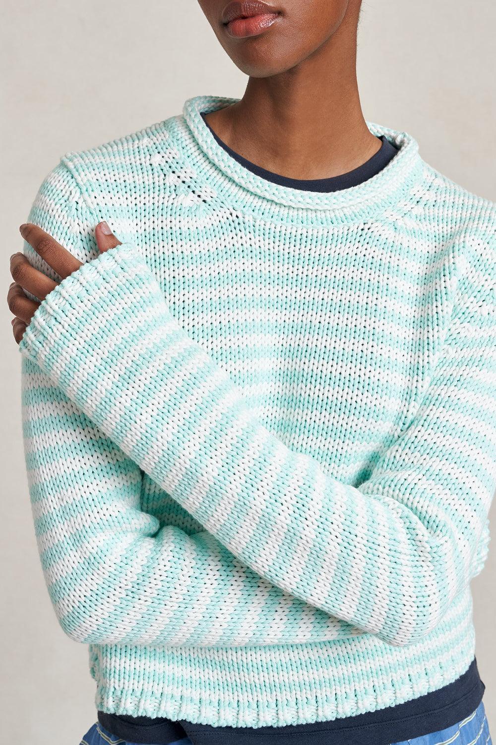 Fine Mini Stripe Sweater - Image 3