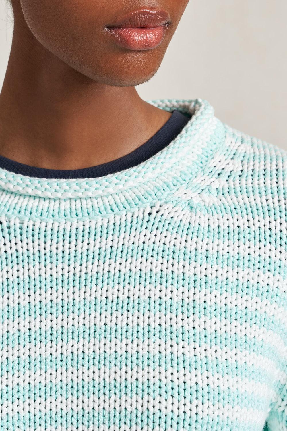 Fine Mini Stripe Sweater - Image 4