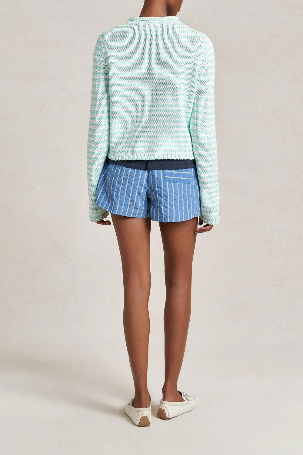 Fine Mini Stripe Sweater - Image 6