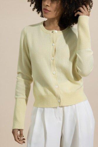 Solid Lean Lines Cardigan - Image 3