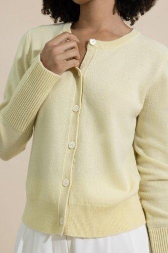 Solid Lean Lines Cardigan - Image 4