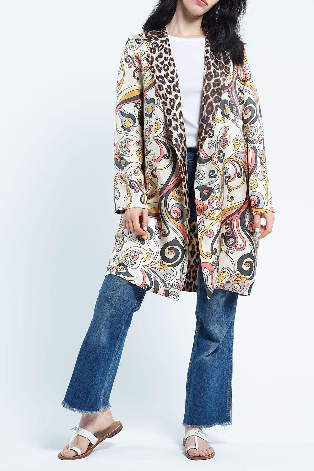 Liberte Kimono - Mix Arabesques Rose - Image 2