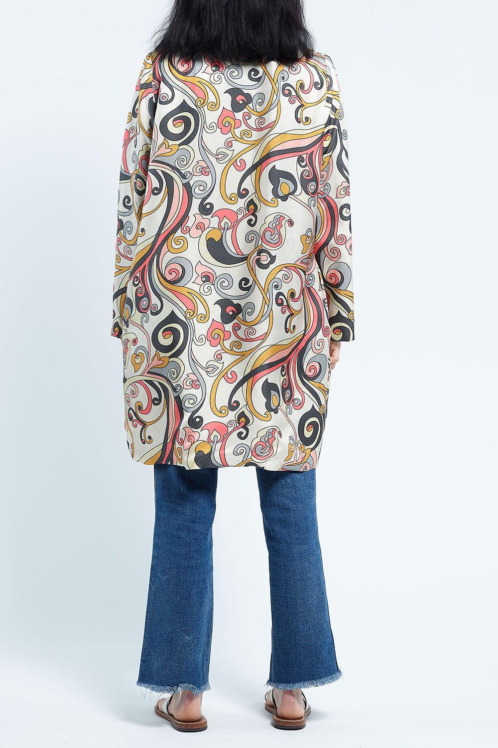Liberte Kimono - Mix Arabesques Rose - Image 3