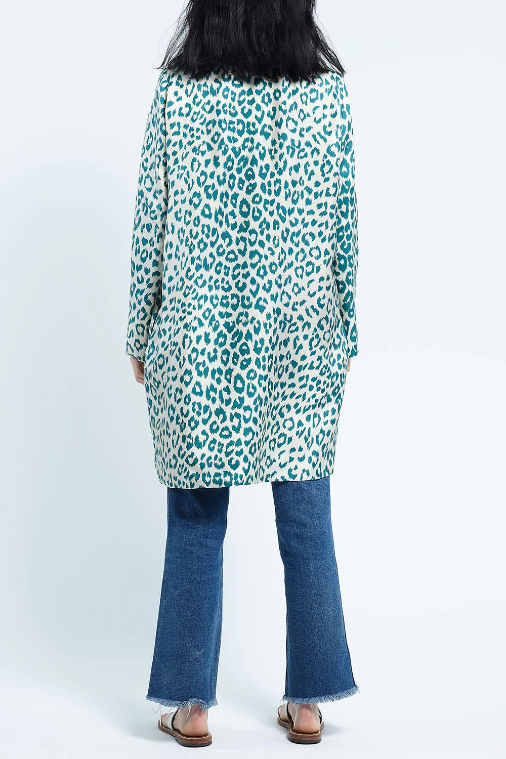 Liberte Kimono - Mix Corail Aqua Ecru - Image 5