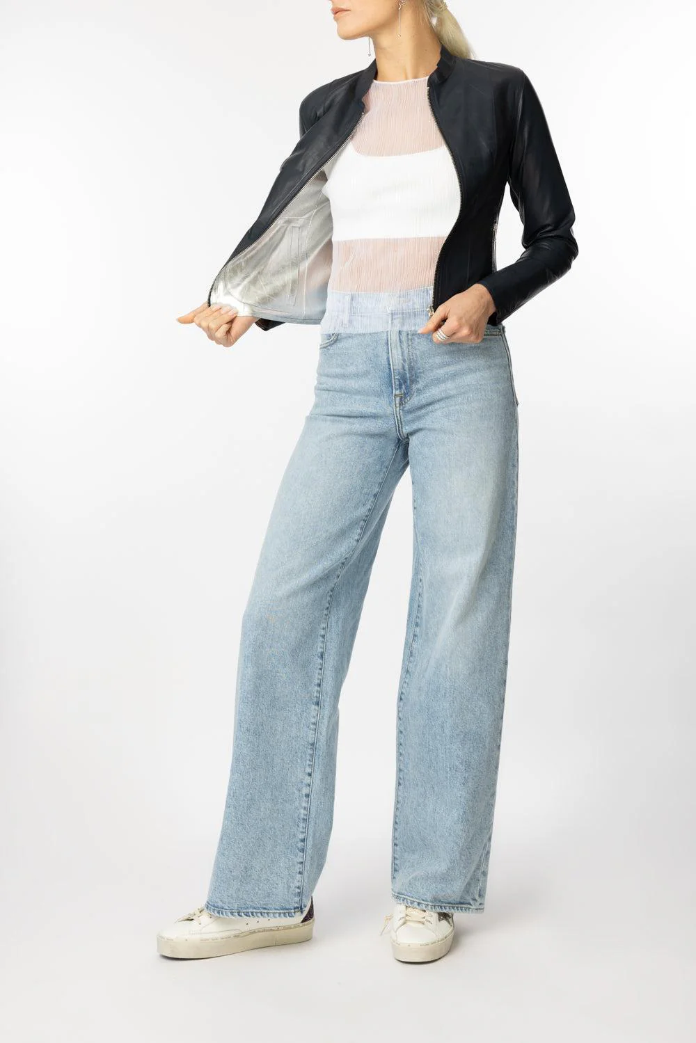 Chapin Jacket - Navy Silver - Image 2