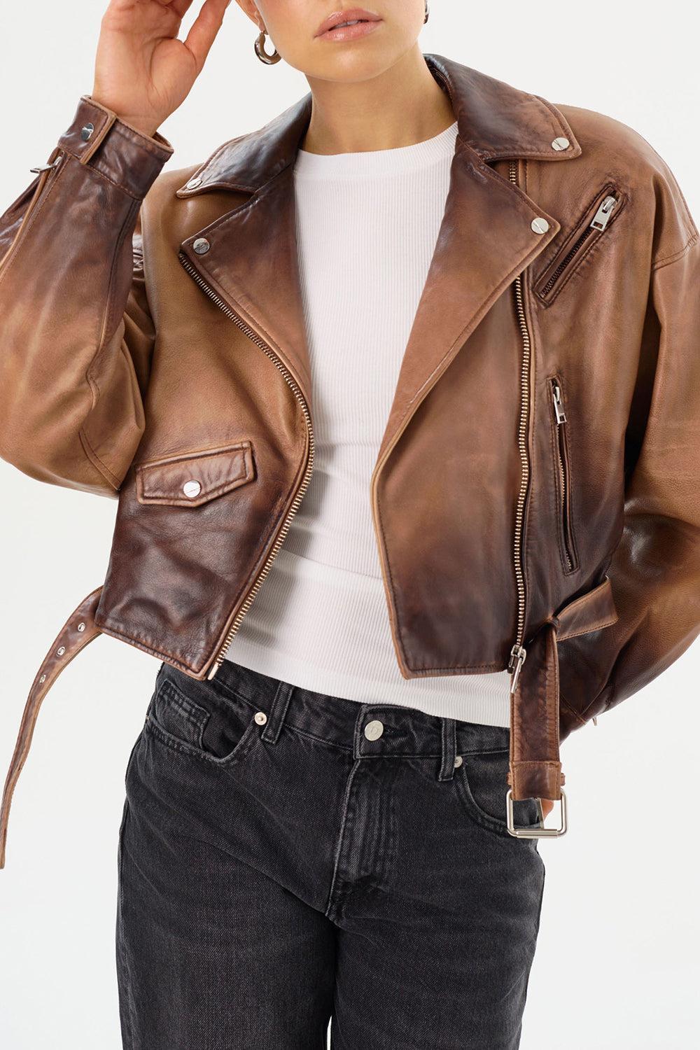 Dylan Leather Jacket - Image 4