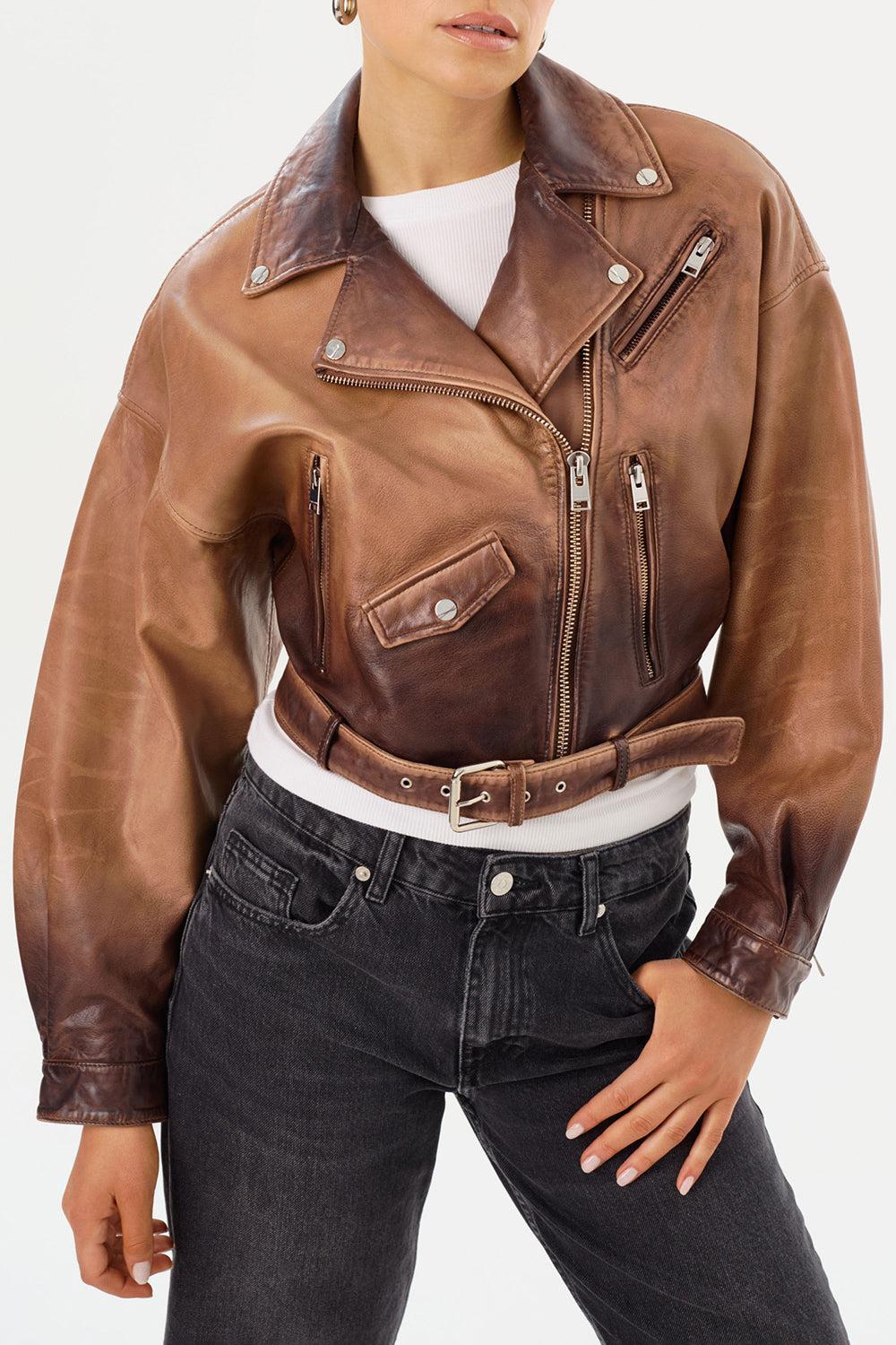 Dylan Leather Jacket - Image 5