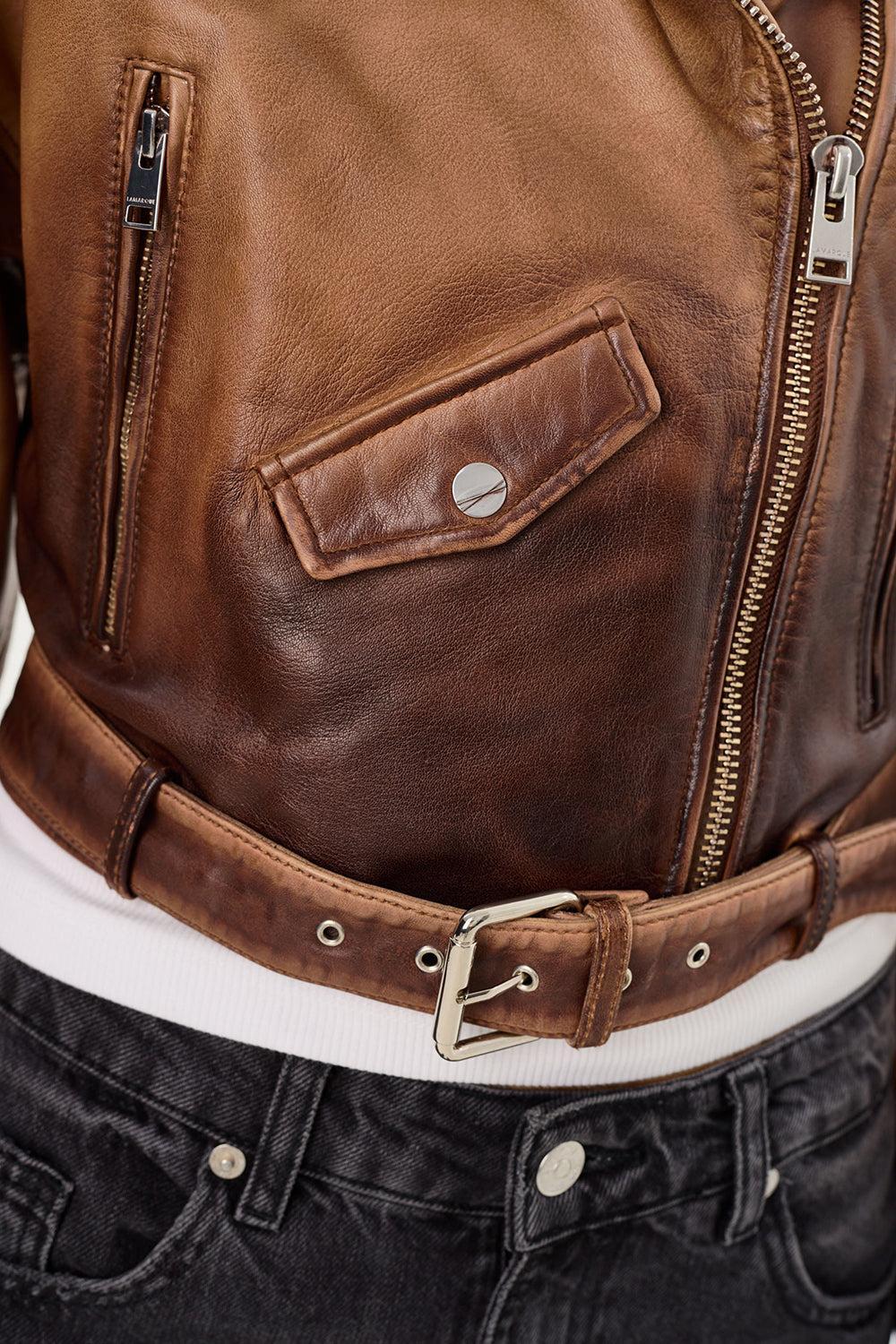 Dylan Leather Jacket - Image 6