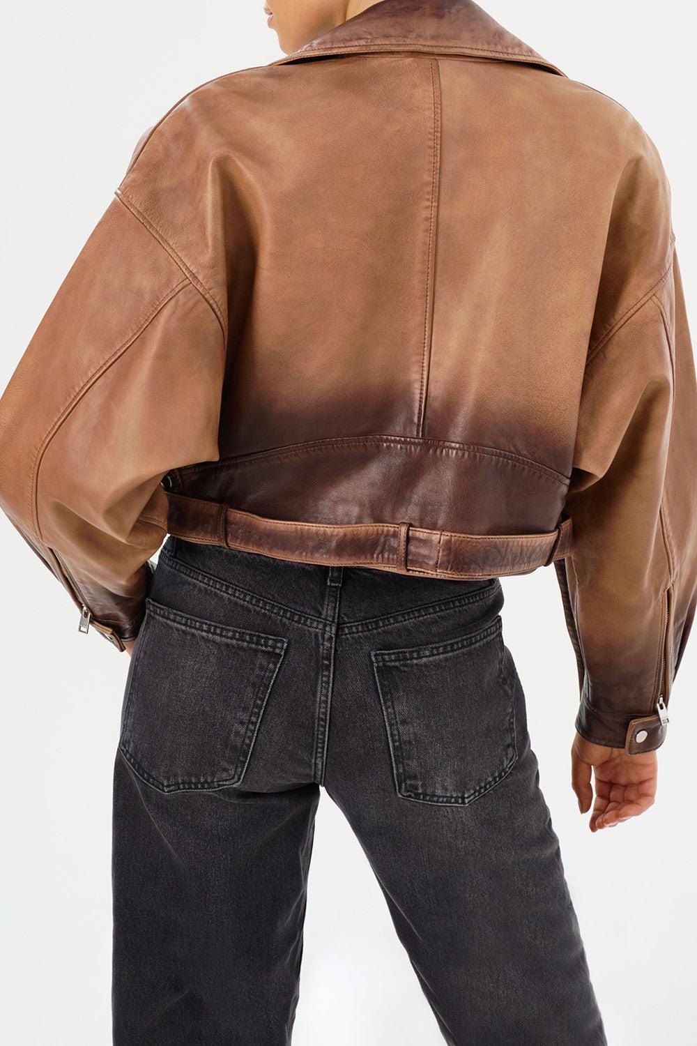 Dylan Leather Jacket - Image 8
