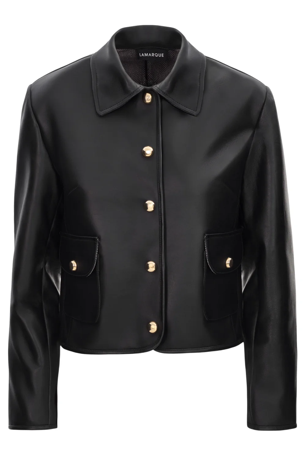 Francesca Crop Jacket - Black