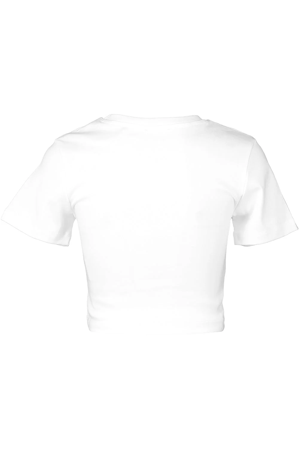 Inga Crop Tee - White - Image 6