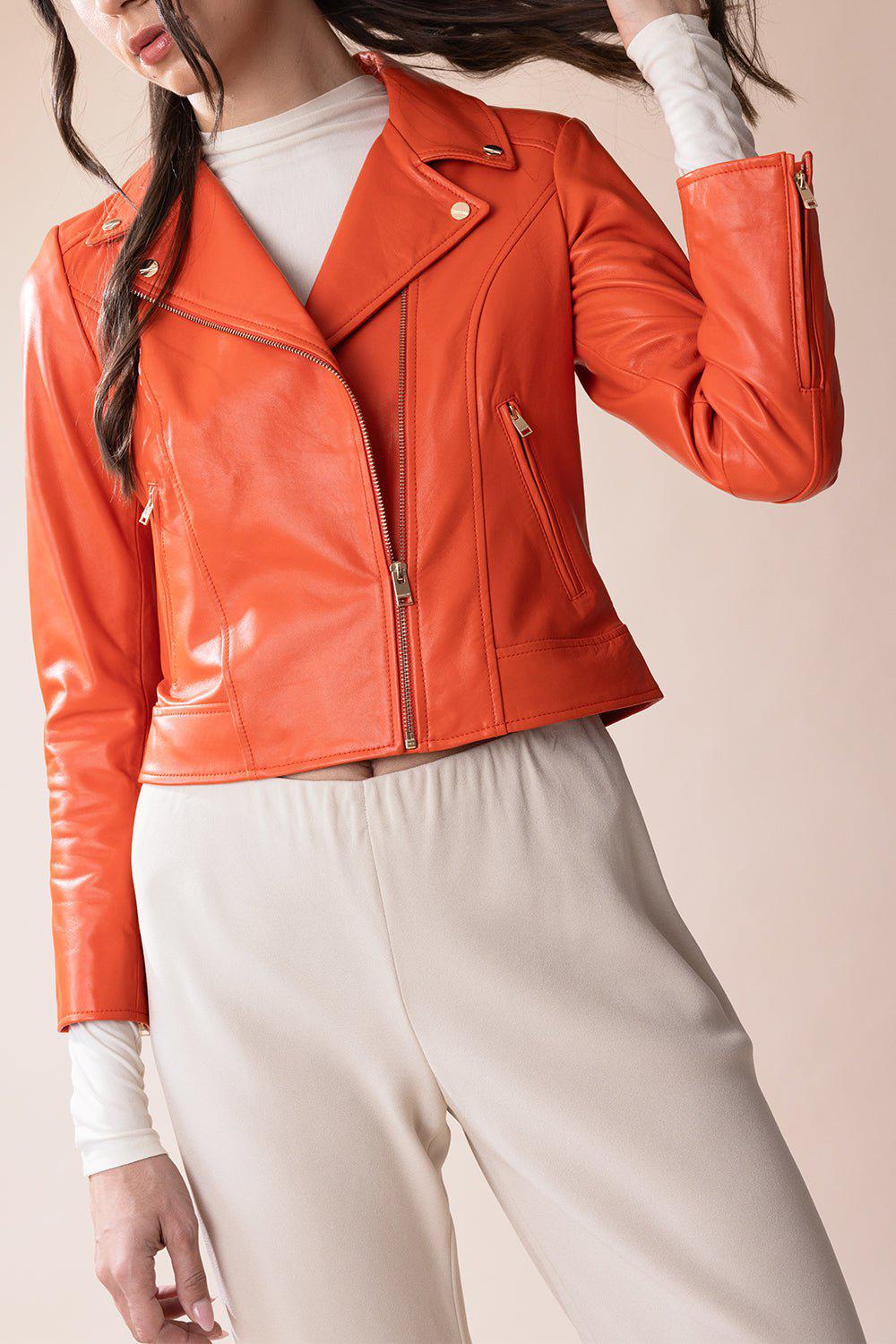 Kelsey Jacket - Spicy Orange - Image 4