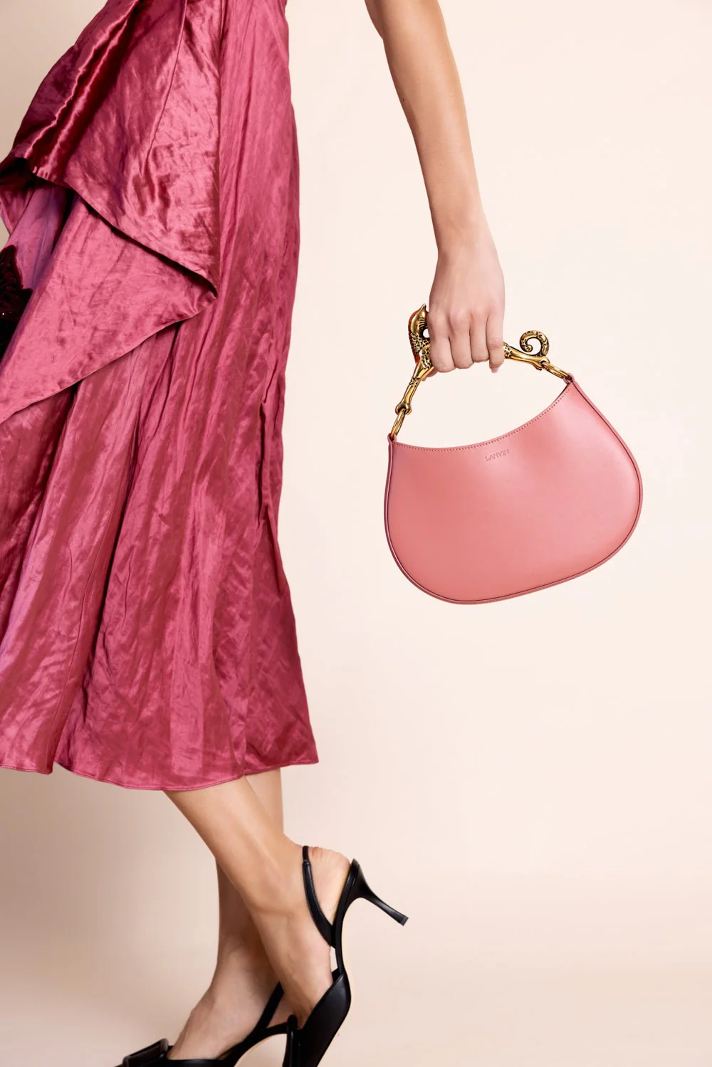 Cat Handle Hobo Bag