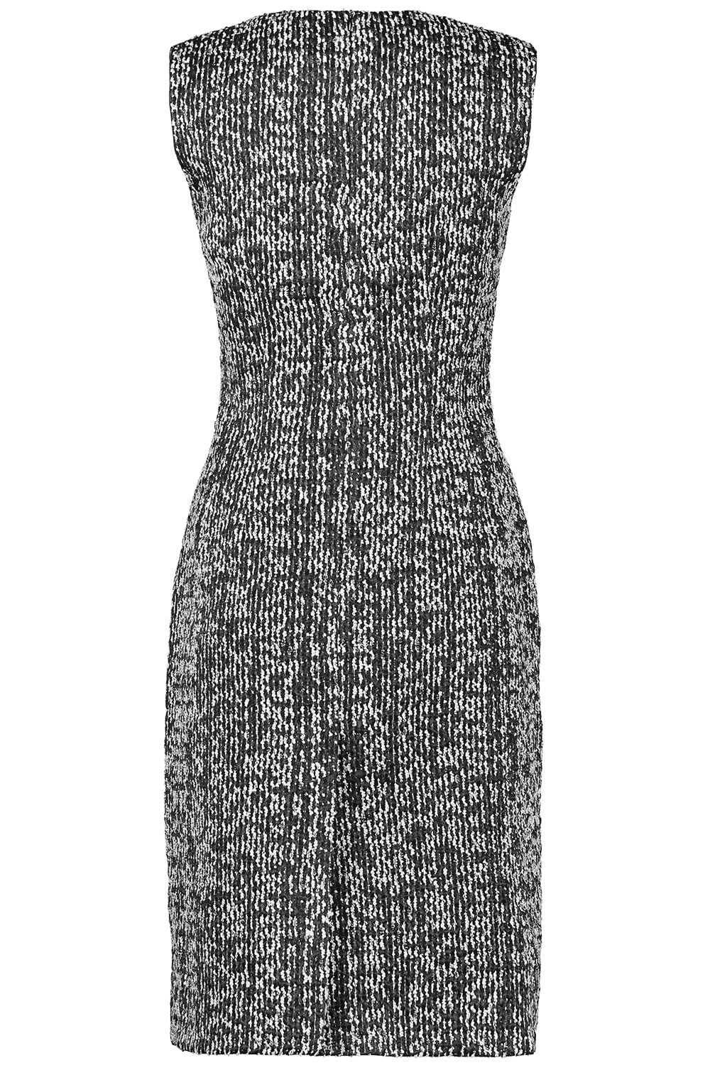 Sleeveless Boucle Dress - Image 3