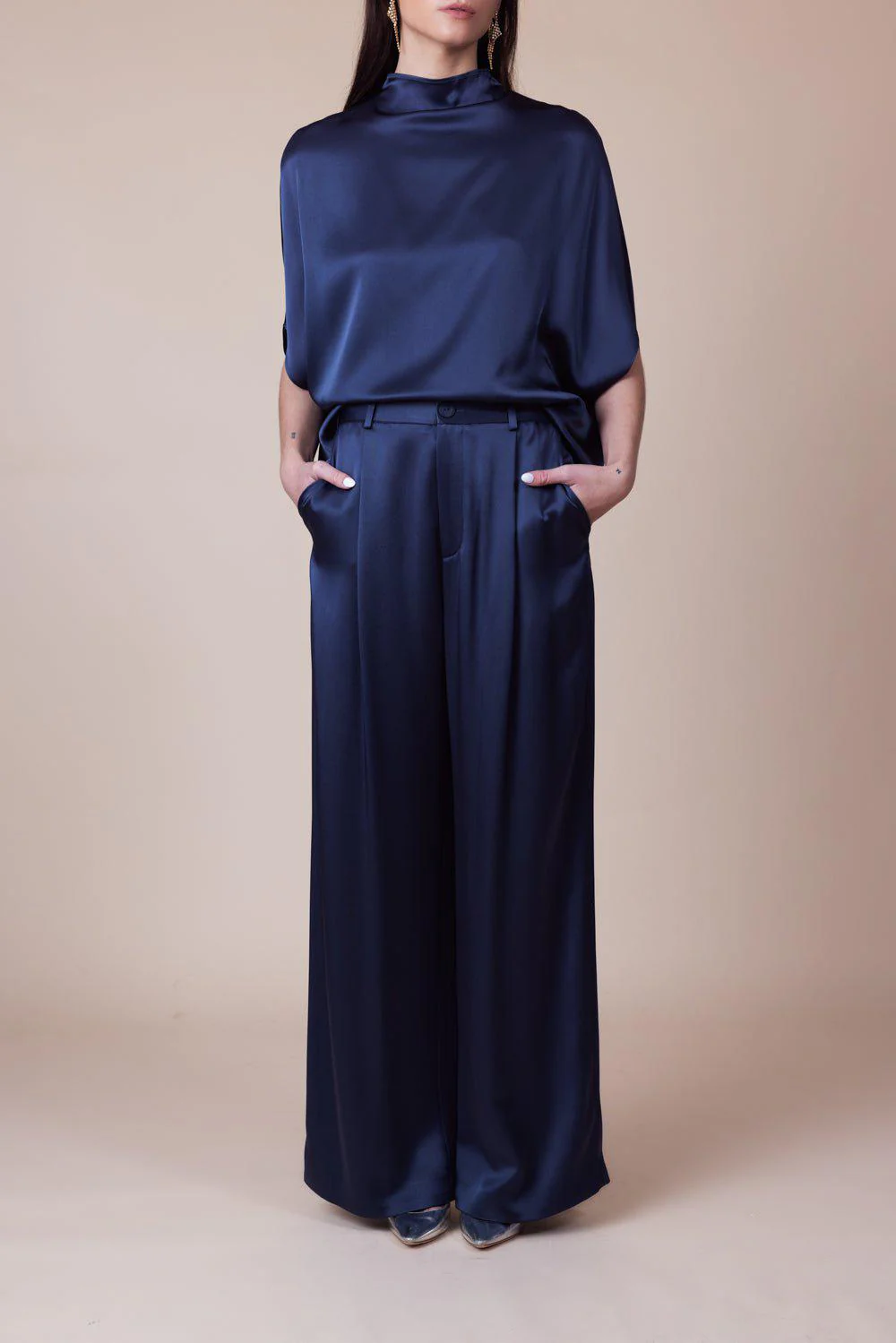 Double Face Cape Tee - Image 5