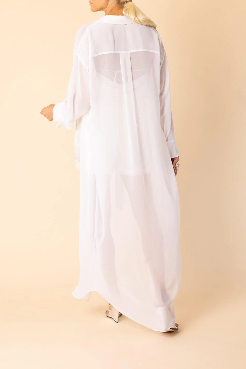 Long Button Down Duster - Image 4