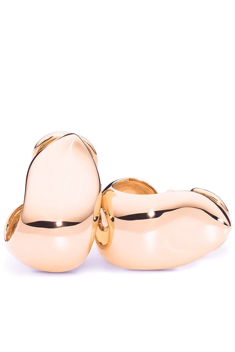 Large Signature Clip Hoop Earrings