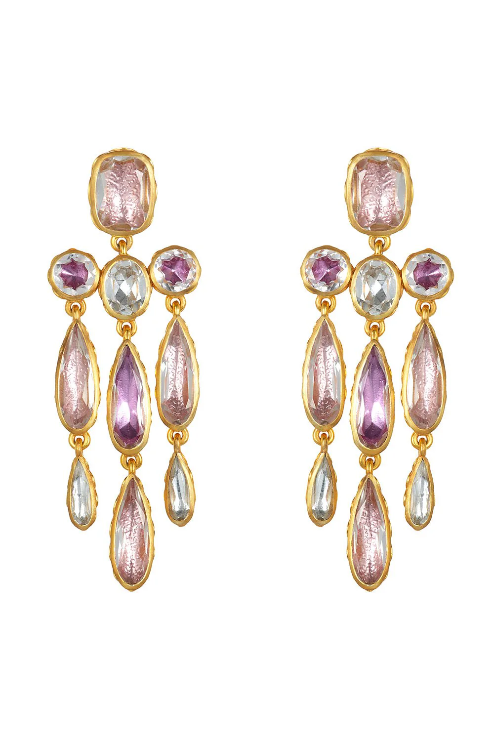 Catherine Long Girandole Earrings