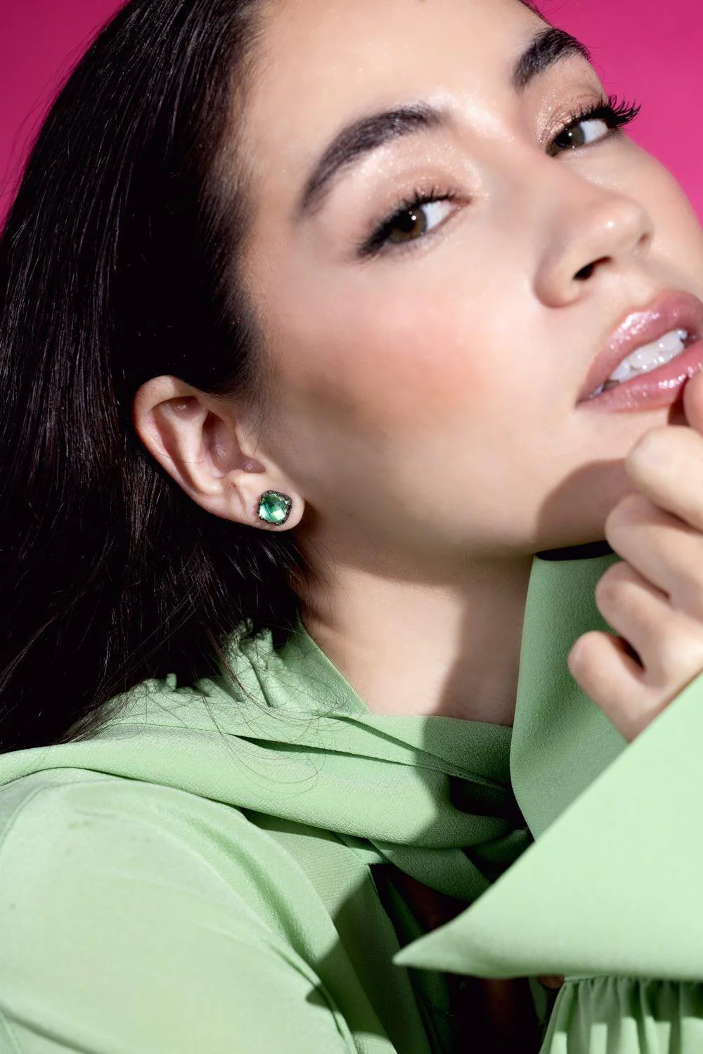 Jane Green Small Post Earrings - Image 2