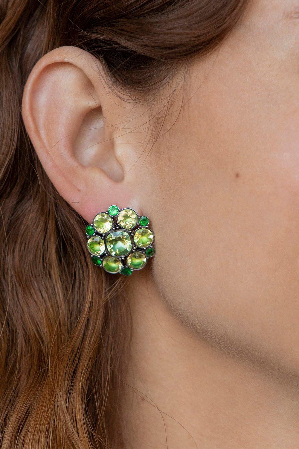 Luzia Duquesa Cluster Earrings - Image 2