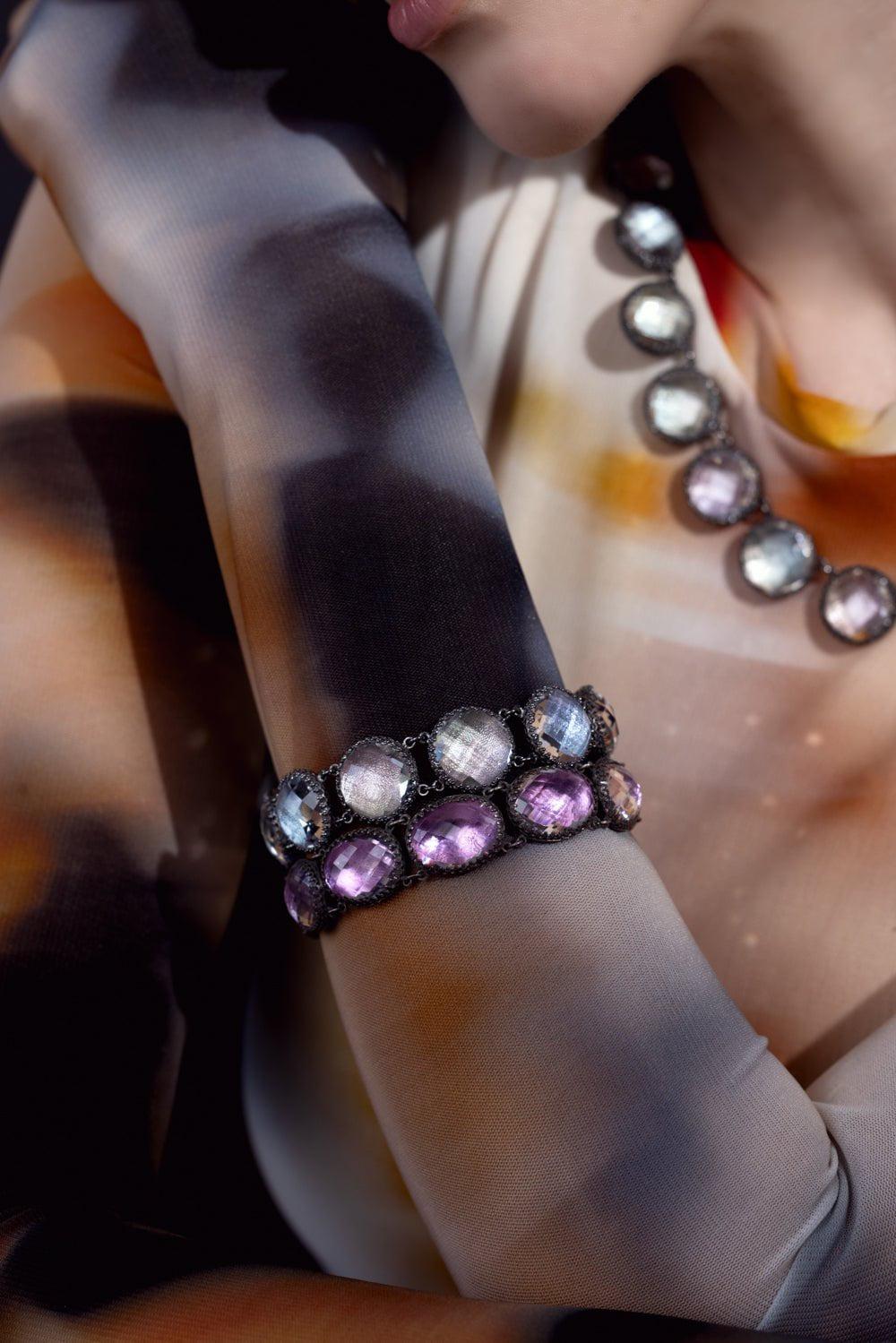 Olivia Button Bracelet - Image 4